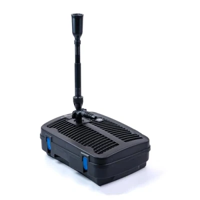 Afbeelding van BluGarda BluFilter 2011 11W UV c Alles in één vijverfilter Set, Inclusief Pomp, Helder Vijverwater, Fonteinset, c, Complete Onderwaterfilter, Vijver Filter 2.000 liter/uur