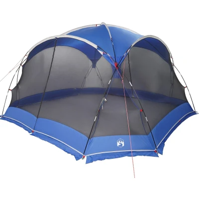 Afbeelding van vidaXL Camping Muggennet met Deuren Blauw 10 Persoons Waterproof