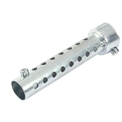 Afbeelding van Universal Motorcycle Baffle, Motorbike Uitlaat Kan DB Killer Silencer Pijp Insert Baffle Zilver (35mm/42mm/45mm)(35mm)