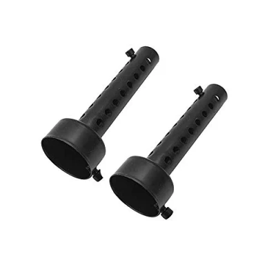 Afbeelding van LanCo 2X Motorfiets Universele Uitlaat Baffle DB Killer uitlaatdemper 48mm