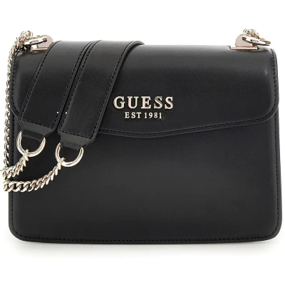 Afbeelding van Guess Evelune Convertible Xbody FLAP Handtas, Dames, Maat: One Size, Black