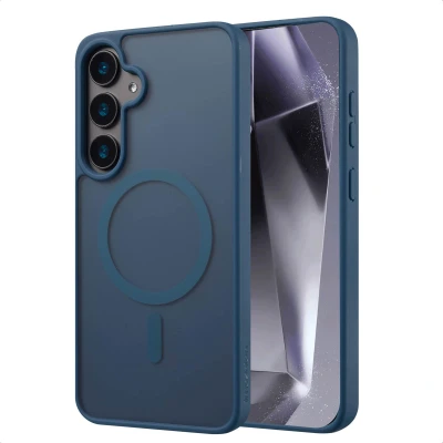 Afbeelding van Samsung Galaxy S24 Plus MagSafe Hoesje Kunststof imoshion Hardcase/Backcover Donkerblauw Telefoonhoesje