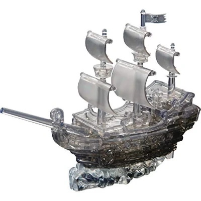 Afbeelding van Crystal 3D Puzzel Piratenschip