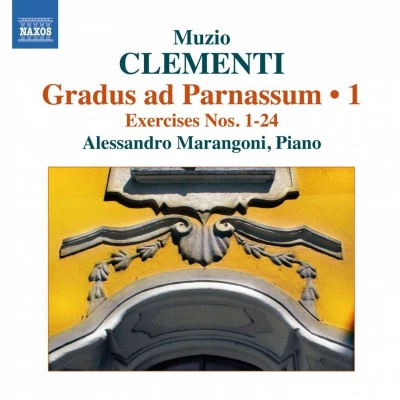 Afbeelding van Alessandro Marangoni Clementi: Gradus Ad Parnassum 1 / Exercises Nos. 24 (CD)