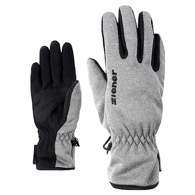 Afbeelding van Ziener Kinderen LIMPORT functionele/outdoor handschoenen winddicht ademend, grijs melange, 5