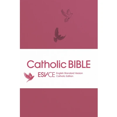 Afbeelding van ESV CE Catholic Bible, Anglicized Pocket Edition: English Standard Version Edition in Pink Flexiback Binding