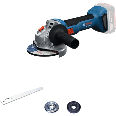 Afbeelding van BOSCH GWS 18V 8 haakse accu slijper 115 mm in kartonnen doos (zonder en lader) 06019N9004