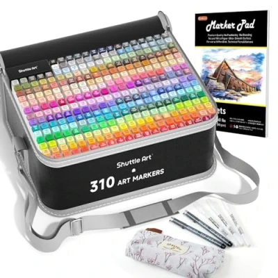 Afbeelding van Shuttle Art 310 Kleuren Alcohol Gebaseerde Markers