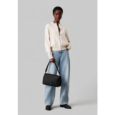Afbeelding van Calvin Klein MUST Satchel MONO Handtas, Dames, Maat: One Size, Black