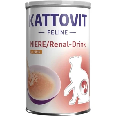 Afbeelding van Kattovit Nier/Renal Drink met kip 24 x 135 ml