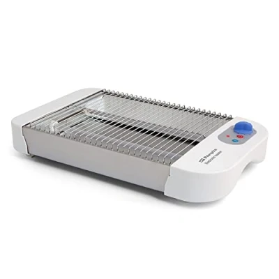 Afbeelding van Orbegozo TO 1010 6snede(n) 600W Grijs, Wit broodrooster
