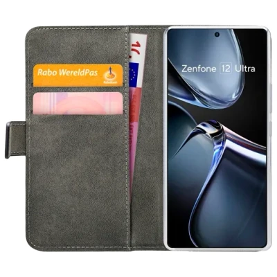 Afbeelding van Mobilize PU leer Book Case Zwart Asus Zenfone 12 Ultra