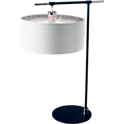 Afbeelding van Elstead Lighting LED Tafellamp Balance 1X E27 Max 60W Black/ Polished Nickel