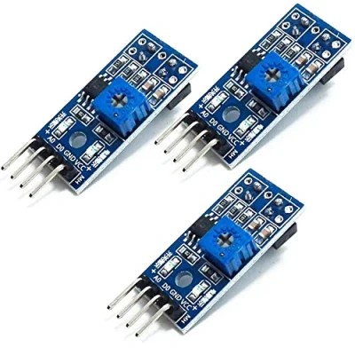 Afbeelding van AZDelivery TRCT5000 IR Infrarood Lijnen Volger Obstakel Vermijdingsmodule compatibel met Arduino