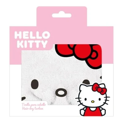 Afbeelding van Hello Kitty haar handdoek, handdoek muts volwassenen
