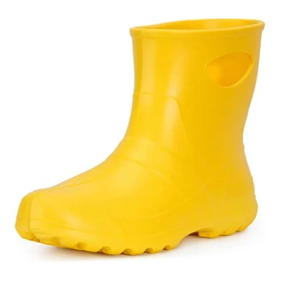 Afbeelding van Ladeheid Dames Regenlaarzen Gevoerd en Waterdicht Vederlicht EVA LA LMG 750 GardenWomen Geel (Zonder Laarskous) 37