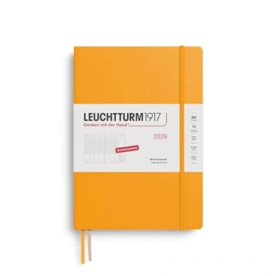 Afbeelding van LEUCHTTURM1917 372574 Weekplanner Composition (B5) 2026, 12 maanden, Rising Sun, Duits