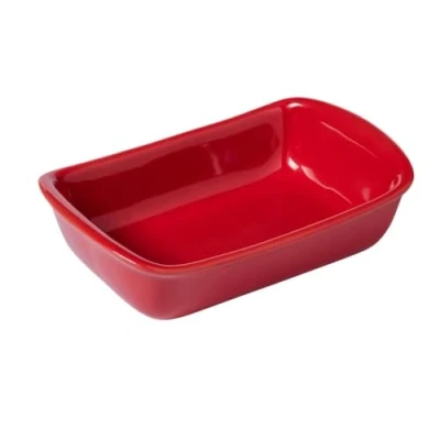 Afbeelding van Ovenschaal Pyrex Supreme Wit Keramisch (22 x 15 cm) Kleur Rood