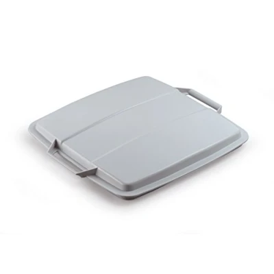 Afbeelding van 6x Durable DURABIN LID 90 grijs