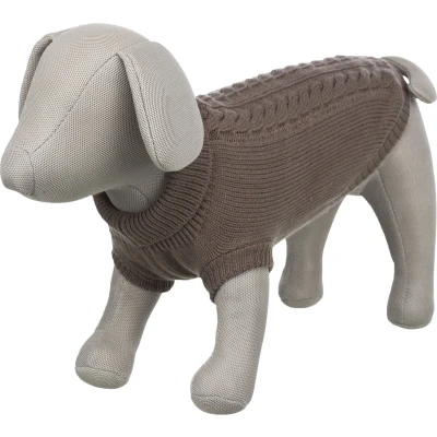 Afbeelding van Trixie Trui Kenton Taupe Hondenkleding 30 cm
