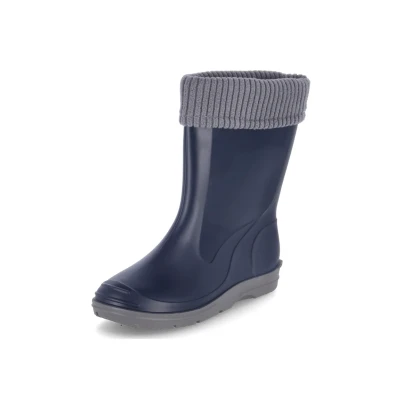 Afbeelding van Beck Unisex Basic 860 Rubberlaarzen voor kinderen, blauw donkerblauw 05 001, 29 EU