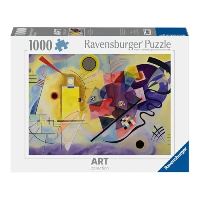 Afbeelding van Ravensburger 12000023 Kandinsky, Wassily: Geel, Rood, Blauw Puzzel met 1000 stukjes, volwassenen en jongeren vanaf 14 jaar, kunstpuzzel, schilderij