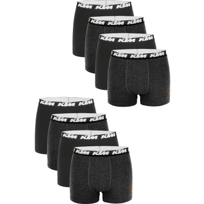 Afbeelding van KTM by FREEGUN Boxershorts voor heren, ondergoedbroek, herenboxer, set van 8 multipack