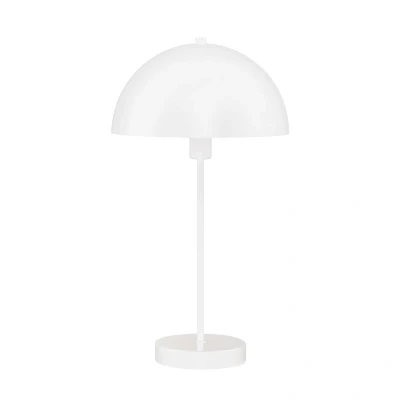 Afbeelding van Searchlight Mushroom Tafellamp Ø 25 X 46 Cm Wit