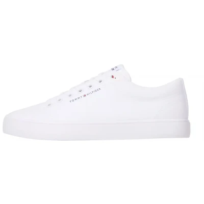 Afbeelding van Tommy Hilfiger LOW CORE Sneakers laag, Heren, Maat: 41, White Katoen
