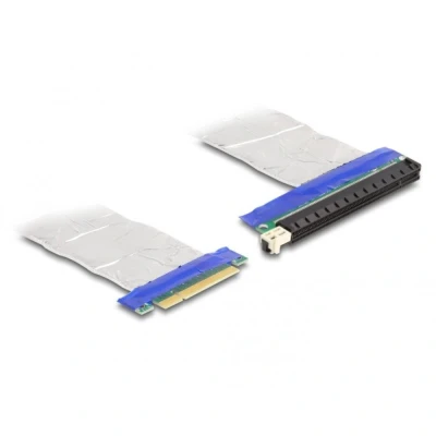 Afbeelding van Delock Riser Karte PCI Express x8 Stecker zu x16 Slot mit Kabel 20 cm