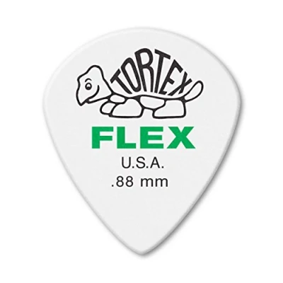 Afbeelding van Dunlop 466P088 Tortex Flex Jazz III XL Pick 0.88 mm plectrumset (12 stuks)