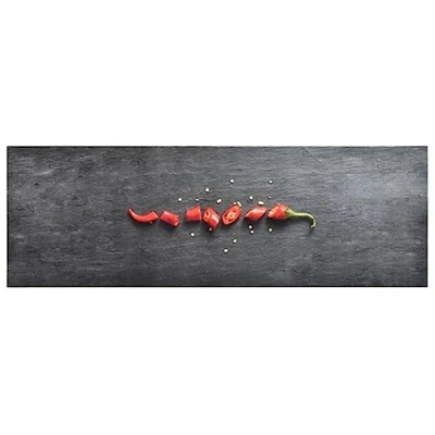 Afbeelding van Keukenmat wasbaar Pepper 60x300 cm