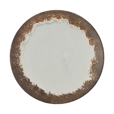 Afbeelding van Bloomingville Paula bord Ø26,5 cm Bruin