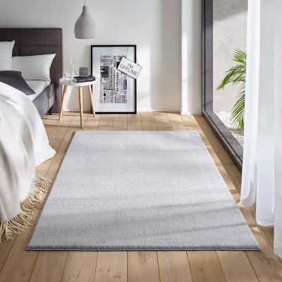 Afbeelding van Zacht Vloerkleed Loft Grijs Wasbaar 30C 200x290 Cm
