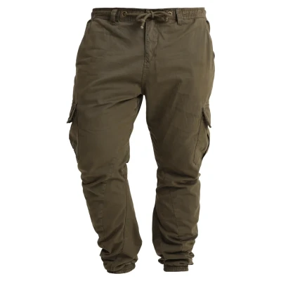 Afbeelding van Urban Classics Cargo Jogging Pants Cargobroek, Heren, Maat: 4XL, Olive