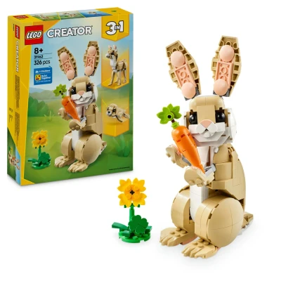 Afbeelding van LEGO Creator 3in1 Lief konijn dieren 31162