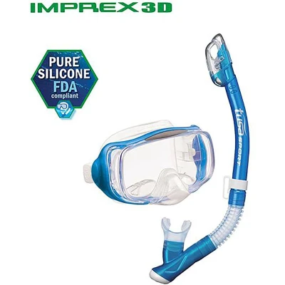 Afbeelding van Tusa Uc 3325 Fb Mask &amp; Snorkel Set