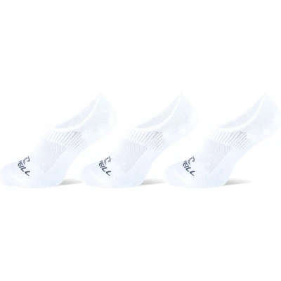 Afbeelding van 3 Pack O&#039;Neill No show footies unisex 719003 1010 wit Maat 43 46