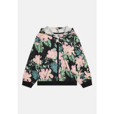 Afbeelding van Roxy Twenty FIVE Miles Hoodie Sweater met rits voor kinderen, Maat: 176, Anthracite shadow