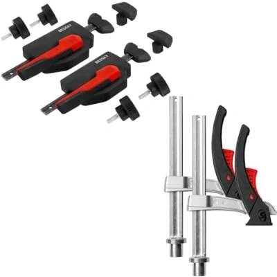 Afbeelding van Bessey MFT A Actieset met spangereedschap voor het werken op de tafel Spanbreedte (max.):150 mm Afm. werkbereik:80