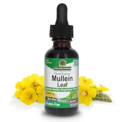 Afbeelding van Natures Answer Koningskaars extract 1:1 alcoholvrij 2000 mg 30 ml