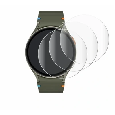 Afbeelding van Savvies Screenprotector voor Samsung Galaxy Watch 7 (44 mm) Folie Beschermfolie transparant volledig dekking (4 Stuks)