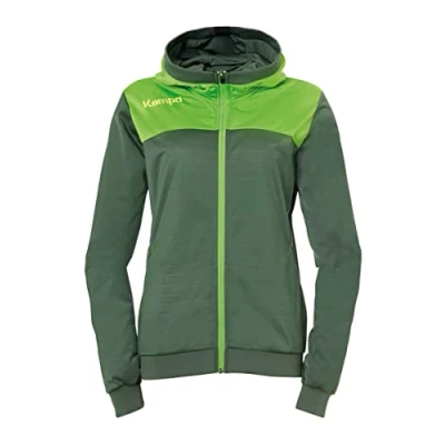Afbeelding van Kempa Emotion 2.0 Jas met Capuchon Dames Dragon Groen Hope Maat XXL