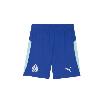 Afbeelding van Puma Olympique DE Marseille Korte broeken, Heren, Maat: Medium, Vivid blue bleu azur