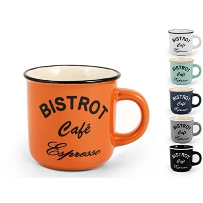 Afbeelding van Home 6 Tassen Kaffee &#039;Steineware Bistro ohne Teller cc120