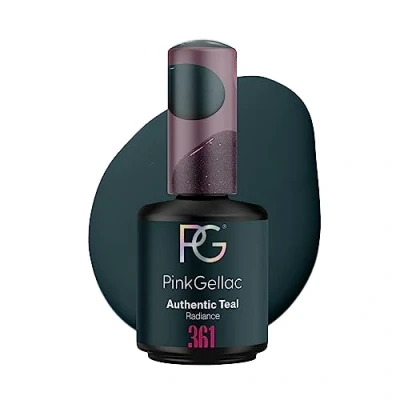 Afbeelding van Pink Gellac 361 Authentic Teal gel nagellak 15 ml