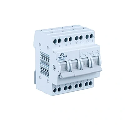Afbeelding van VCX Modulaire Switch Network Generator 1 0 2 Stuurschakelaar Stroombronschakelaar SF463 4P 63A 400V Stroomcircuitbesturing IP20