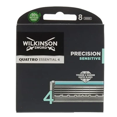 Afbeelding van Wilkinson Sword Quattro Titanium Sensitive 8 mesjes