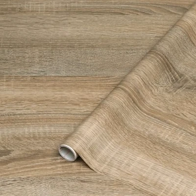 Afbeelding van d c fix, Folie, hout, Sonoma eiken licht, rol 90 cm x 210 cm, zelfklevend