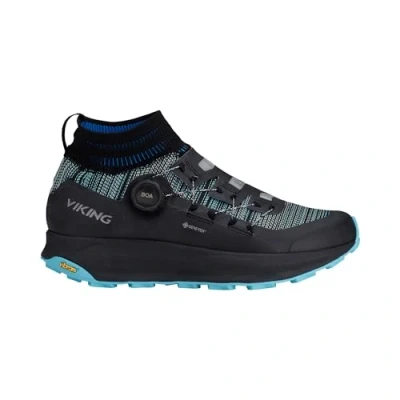 Afbeelding van Viking Unisex Cerra Speed GTX Boa Walking Shoe, Black Aqua, 43 EU